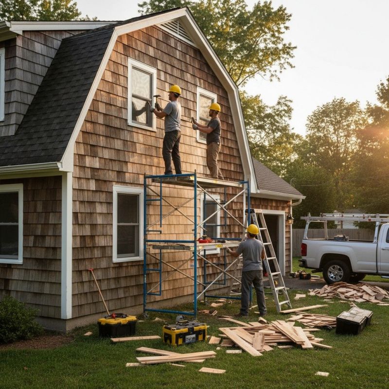 Cedar Siding Cleaning Service